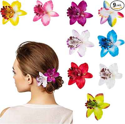 10 flores para el pelo 