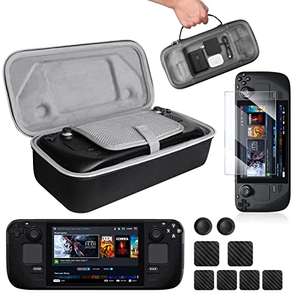 [11 en 1] Funda Steam Deck, más Kit de Accesorios