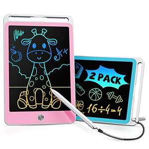 2 Unidades LCD Pizarra MáGica 8.5 pulgadas. 2-8 Años
