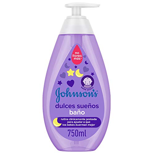 3 gel de baño Johnson's dulces sueños 