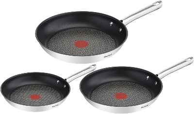 3 sartenes antiadherentes Tefal Duetto 