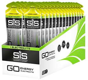 30 geles SIS sabor menta-limón