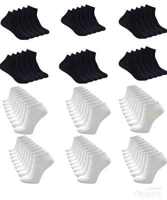 30 Pares de Calcetines Tobilleros Unisex