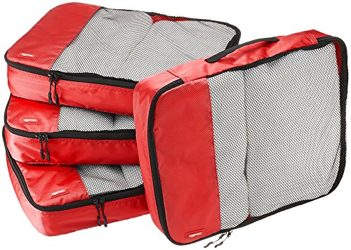 4 Bolsas de equipaje grandes Amazon Basics