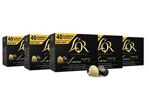 5x40 Cápsulas l'Or Ristretto - 0'23 la unidad