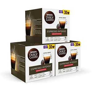 90 Cápsulas Dolce Gusto Descafeinado SOLO 16,83€ o 0,18€/capsula