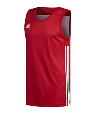 adidas 3G SPEE Rev JRS Camiseta sin Mangas, Hombre, Power Red/White, S