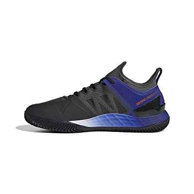 adidas Adizero Ubersonic 4 M Clay, Sneaker Hombre, Grey Six/Silver Met./Solar Red, 47 1/3 EU