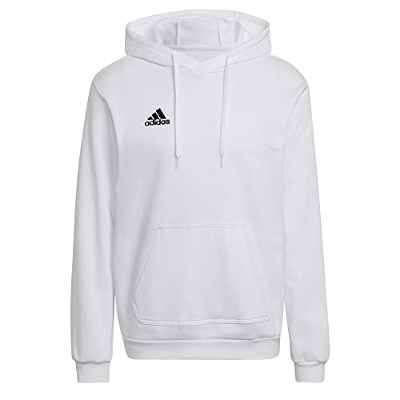 adidas ENT22 Hoody Sweatshirt, Men's, White/Black, XL