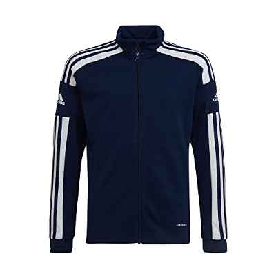 adidas SQ21 TR JKT Y Jacket, Unisex Kids, Team Navy Blue/White, 1112