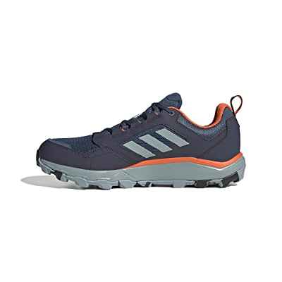 adidas Terrex Tracerocker 2 GTX, Sneaker Hombre, Shadow Navy/Magic Grey Met/Impact Orange, 43 1/3 EU