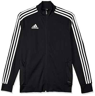 adidas TIRO19 TR JKTY Chaqueta, Unisex niños, Black/White, 5-6Y