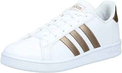 Adidas Unisex niños Zapatillas Grand Court K Ftwwht Coppmt Glopnk 29 EU