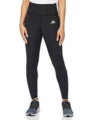 adidas W FB TIG Leggings, Women's, Black/White, L