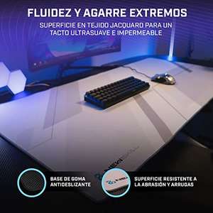 Alfombrilla para Ratón Gaming XXL, Superficie de Tela Medidas 1160x560x3mm
