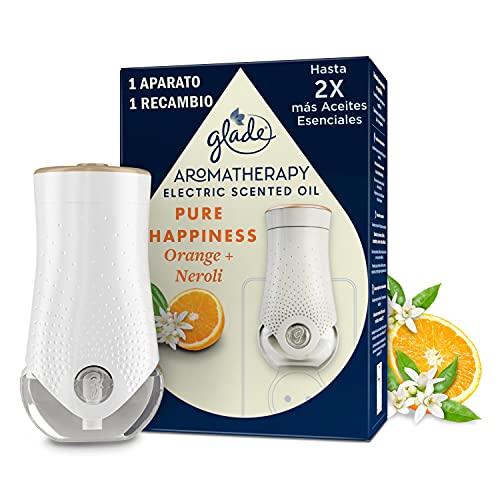Aparato + recambio Glade Aromatherapy Eléctrico Con Aceites Esenciales