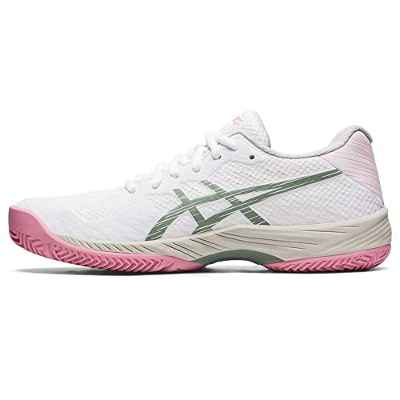 ASICS Gel-Game 9 Padel, Sneaker Mujer, White Slate Grey, 37 EU