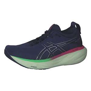 ASICS Nimbus 25 Zapatillas de Carretera para Mujer Azul Amarillo