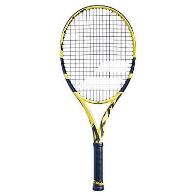 BABOLAT Pure Aero Junior 26 Raqueta, Adultos Unisex, Jaune Noir (Multicolor), 0