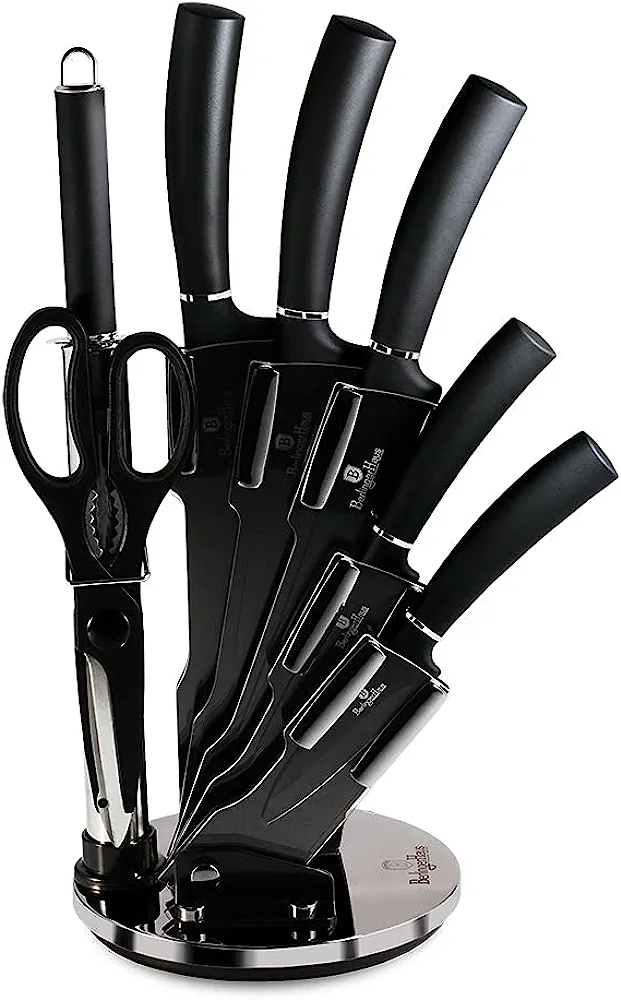 Berlinger Haus Carbon Pro Juego Cuchillos Cocina