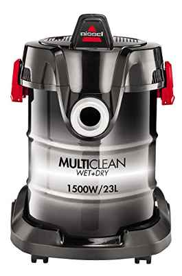BISSELL Aspiradora multiusos 2026M MultiClean, aspiradora en seco y húmedo con función de soplador, 1500 W, juego de accesorios de 7 piezas, 23 l