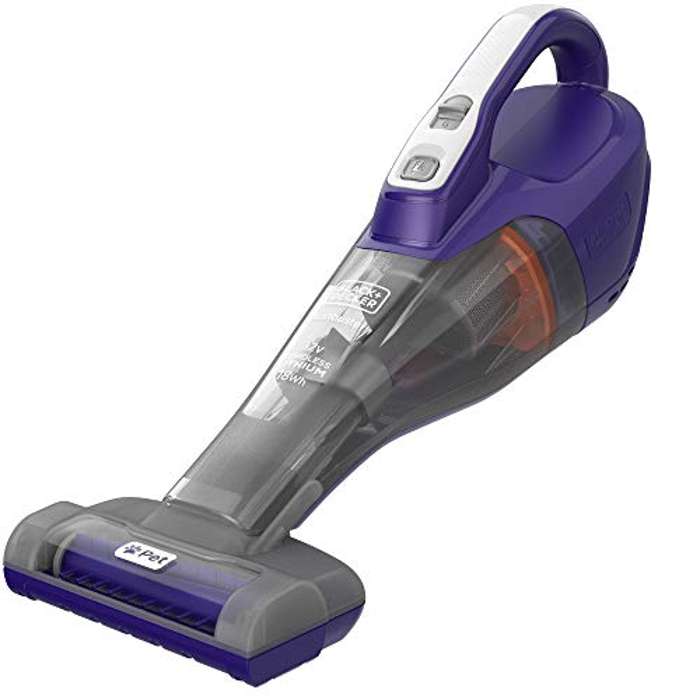 BLACK+DECKER aspirador de mano sin cable 12V (1.5Ah) acción ciclónica