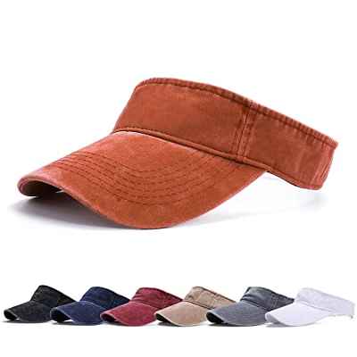 BLURBE Unisex Visera- Visor Gorras, Gorra Deportiva Protección UV Viseras Sombreros para el Sol de Deportes al Aire Libre Golf Tenis Correr para Correr