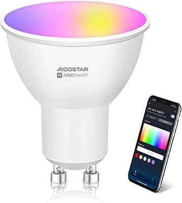 Bombilla inteligente Aigostar LED GU10 SL2 WiFi RGB 