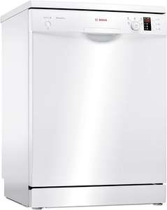 Bosch SMS25AW05E Serie 2 - Lavavajillas Libre Instalación, Sin HomeConnect, 12 Servicios, Blanco