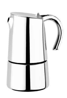 BRA Bella - Cafetera, capacidad 10 tazas, acero inoxidable 18/10