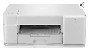 Brother DCPJ1200W - Impresora multifunción de Tinta WiFi y WiFi Direct con conexión con Dispositivos móviles y Cartuchos Mayor Capacidad