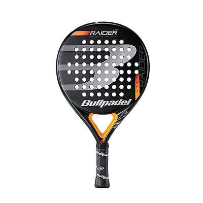 Bull padel Pala BULLPADEL Raider CTR 002 pádel, Adultos Unisex, Gris Claro (Gris), Talla Única