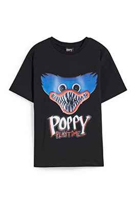 C&A Camiseta para niños y niños, Negro , 146-152 cm