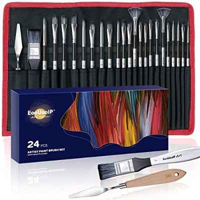 Caja de pinceles para pintura al óleo
