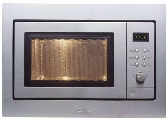 Candy Microondas de encastre con grill, Potencia 800W-1000W, Capacidad 20L