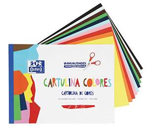 Cartulinas de Colores Oxford 10 Hojas en 10 colores