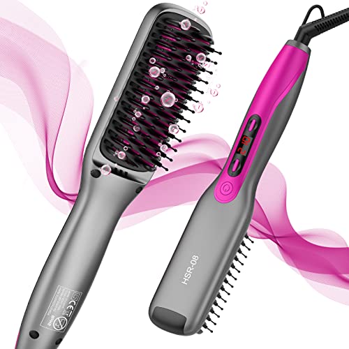 Cepillo alisador de pelo eléctrico 