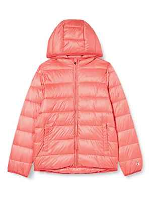 Champion Outdoor-Small Script Logo Chaqueta, Rosa (Intensa), 13-14 Años Unisex niños