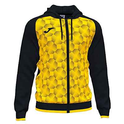 Chaqueta con capucha supernova iii negro amarillo