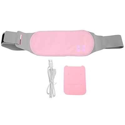 Cinturón de Cintura de Calefacción, Cinturón Eléctrico Calefactable, Almohadillas de Calefacción, Cinturón de Cintura con Calefacción Eléctrica para Mujeres Y Niñas Almohadilla