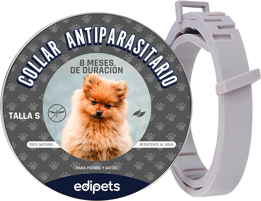 Collar Antiparasitario Perros y Gatos. 