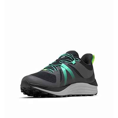 Columbia Escape Pursuit Outdry Waterproof Zapatillas De Trail Running impermeables para Mujer, Negro (Black x Electric Turquoise), 40 EU