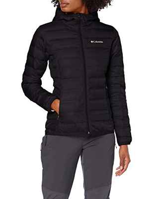 Columbia Lake 22, Doudoune à Capuche, Femme Noir (Black) - XL