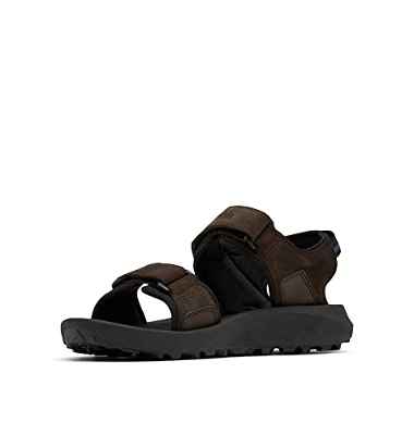 Columbia Trailstorm Hiker 2 Strap Sandalias De Senderismo Y Trekking para Hombre, Marrón (Bark x Black), 45 EU