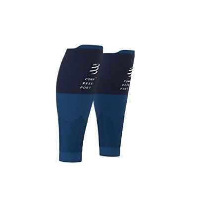 COMPRESSPORT R2v2, Manga De Compresión Unisex Adulto, Azul (Blue), T1