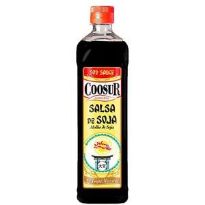 COOSUR - Salsa de Soja Sabores del Mundo. Botella 1 Litro