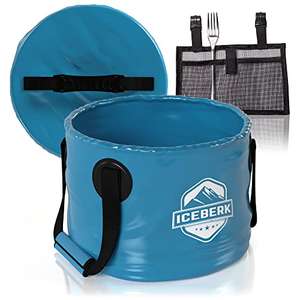 Cubo plegable camping 15 l