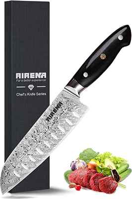 Cuchillo de cocina Santoku Airena