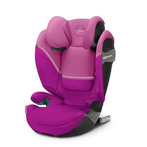 Cybex Gold Silla de coche Solution S2 i-Fix, ISOFIX, 100 - 150 cm, De 3 a 12 años aprox. (15 - 50 kg), Rosa (Magnolia Pink)
