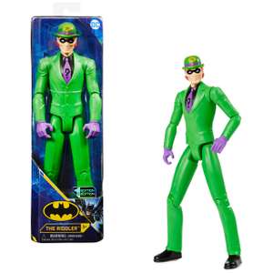 DC Comics Batman - Figura Enigma/Riddler 30 CM Muñeco Riddler 30 cm Articulado - 6061531 - Juguete Niños 3+ Años.